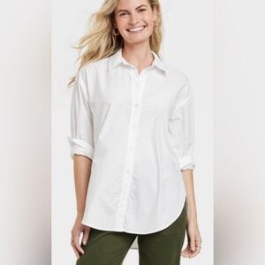 Universal Thread Oversized Long Sleeve Button-Down Shirt New Size XS